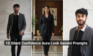 10 Silent Confidence Aura Look – Gemini AI Prompts